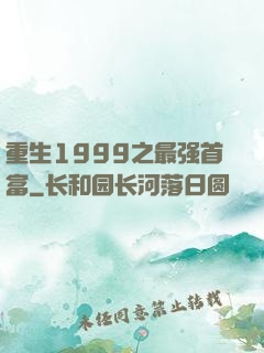 重生1999之最强首富