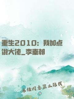 重生2010：我加点做大佬