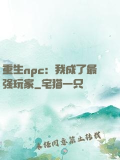 重生npc：我成了最强玩家