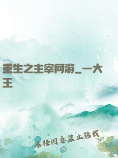 重生之主宰网游