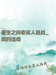 重生之向老实人宣战