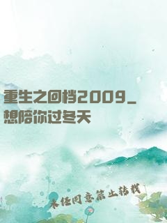 重生之回档2009