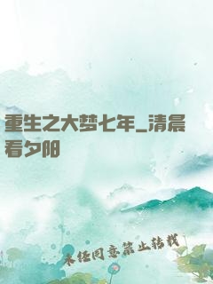 重生之大梦七年