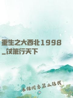 重生之大西北1998