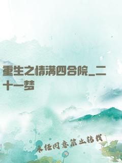 重生之情满四合院