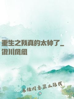 重生之我真的太帅了