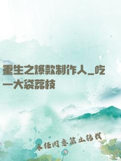 重生之爆款制作人
