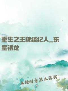 重生之王牌经纪人