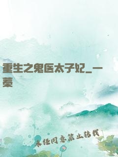 重生之鬼医太子妃