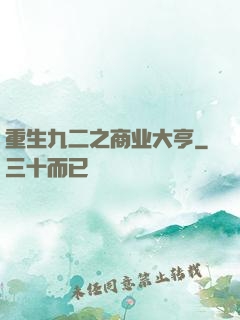 重生九二之商业大亨