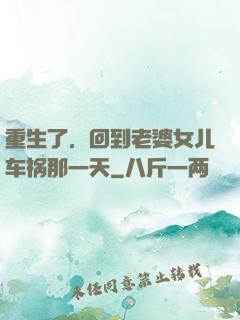 重生了，回到老婆女儿车祸那一天