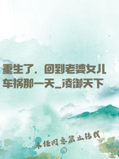 重生了，回到老婆女儿车祸那一天