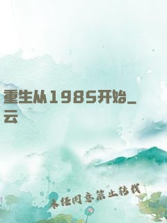 重生从1985开始