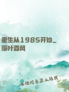 重生从1985开始