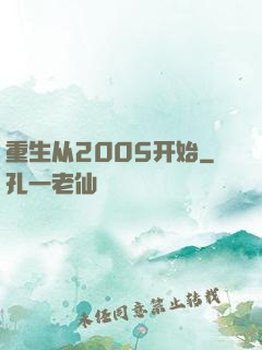 重生从2005开始