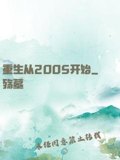 重生从2005开始