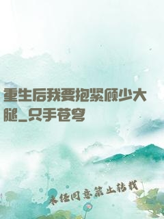 重生后我要抱紧顾少大腿