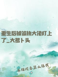 重生后被偏执大佬盯上了