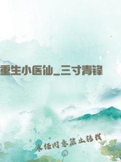 重生小医仙