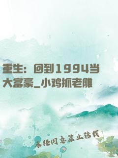 重生：回到1994当大富豪
