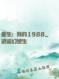 重生：我的1988