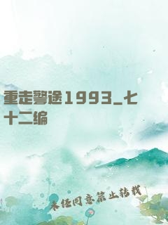 重走警途1993
