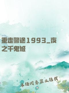 重走警途1993