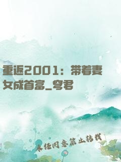 重返2001：带着妻女成首富