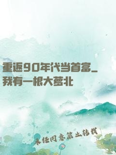 重返90年代当首富