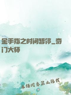 金手指之时间暂停