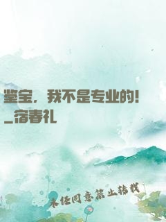 鉴宝，我不是专业的！