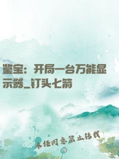 鉴宝：开局一台万能显示器