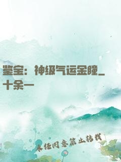 鉴宝：神级气运金瞳