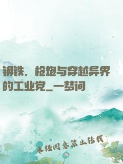 钢铁，枪炮与穿越异界的工业党