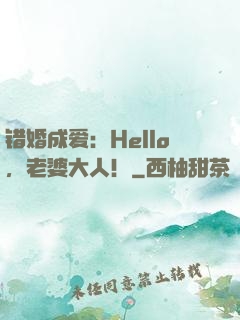 错婚成爱：Hello，老婆大人！