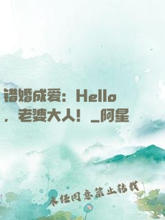 错婚成爱：Hello，老婆大人！
