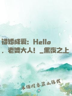 错婚成爱：Hello，老婆大人！