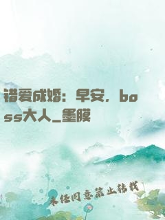 错爱成婚：早安，boss大人