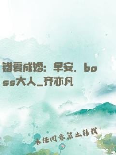 错爱成婚：早安，boss大人