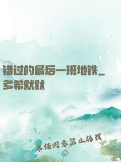 错过的最后一班地铁