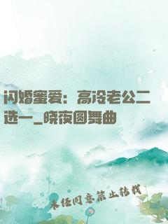 闪婚蜜爱：高冷老公二选一
