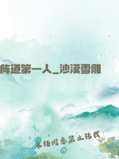 阵道第一人
