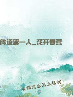 阵道第一人