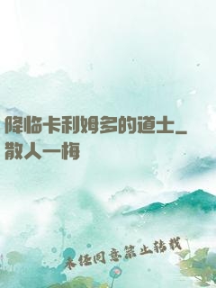 降临卡利姆多的道士