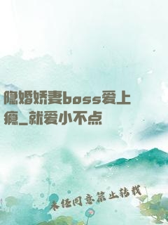 隐婚娇妻boss爱上瘾