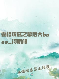 霍格沃兹之幕后大boss