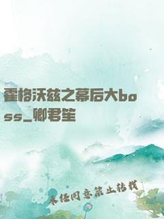 霍格沃兹之幕后大boss