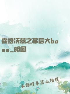 霍格沃兹之幕后大boss