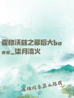 霍格沃兹之幕后大boss
