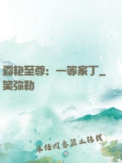 霸艳至尊：一等家丁